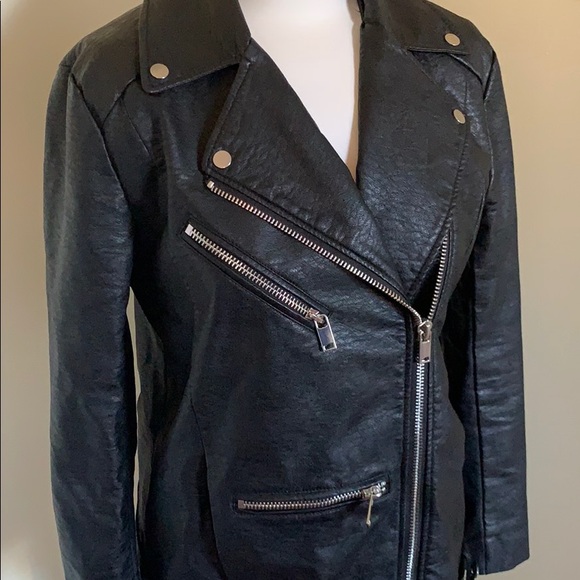 Divided Jackets & Blazers - Black leather jacket